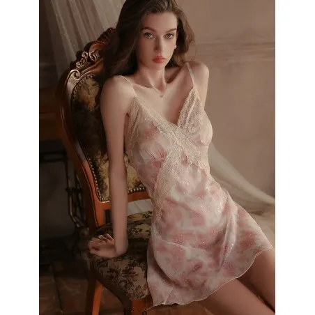 Nuisette de nuit Glamour - LFM605 - BLOOM