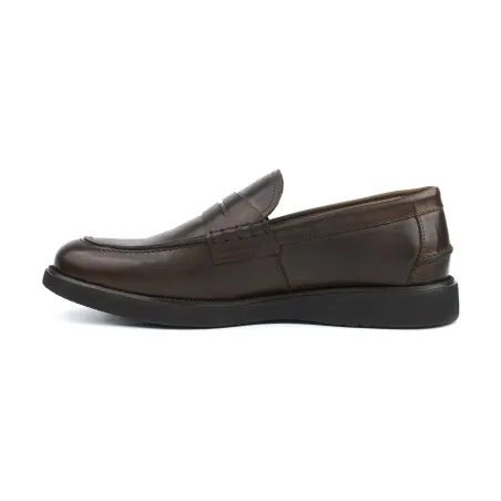 Chaussures en cuir Homme MAKEBA  7407/ MARRON - MAKEBA