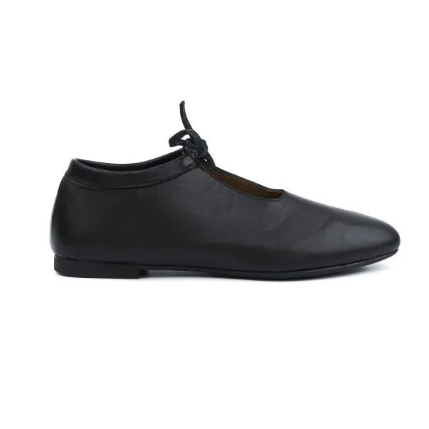 Chaussures cuir MAKEBA  BALLERINE / NOIR - MAKEBA