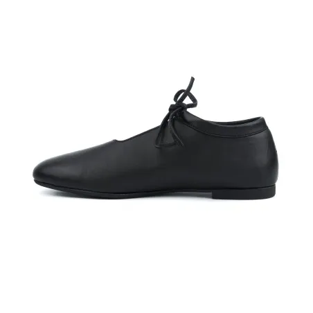 Chaussures cuir MAKEBA  BALLERINE / NOIR - MAKEBA