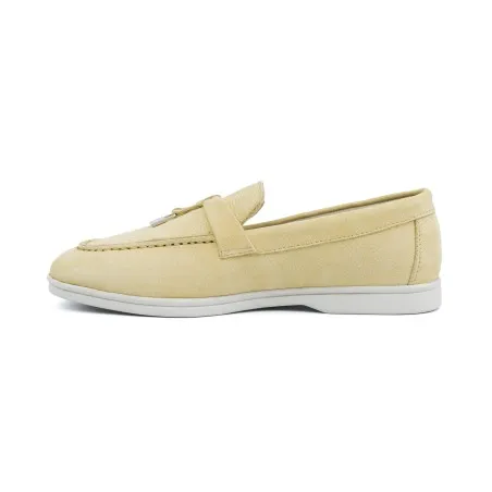 Mocassin Femme MAKEBA  PIANA / CREME - MAKEBA