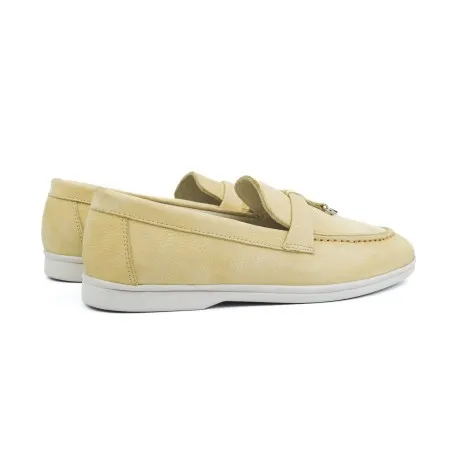 Mocassin Femme MAKEBA  PIANA / CREME - MAKEBA