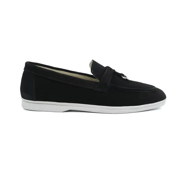 Mocassin Homme MAKEBA  PIANA / DAIM NOIR - MAKEBA