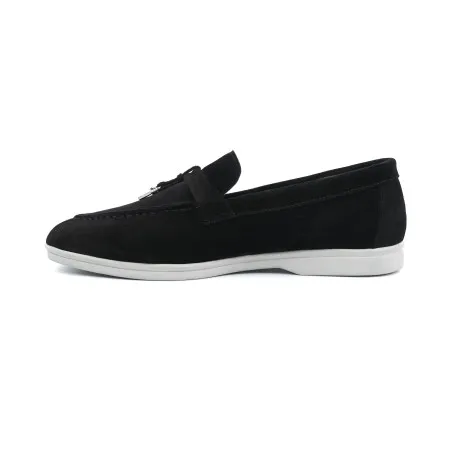Mocassin Homme MAKEBA  PIANA / DAIM NOIR - MAKEBA