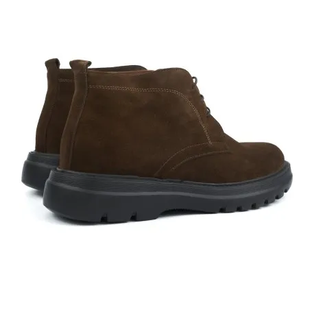 Bottines et Boots Homme MAKEBA  110 DAIM MARRON - MAKEBA