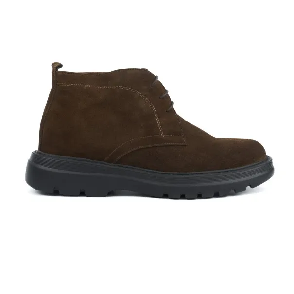 Bottines et Boots Homme MAKEBA  110 DAIM MARRON - MAKEBA