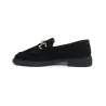 Mocassin Femme MAKEBA  COLLEGE / DAIM NOIR - MAKEBA