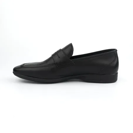 Mocassin Homme en cuir 3908 / NOIR - MAKEBA