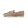 Mocassin Femme MAKEBA  PIANA / DAIM ROSE - MAKEBA