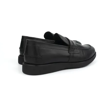 Mocassin Homme en cuir 7407 / NOIR - MAKEBA