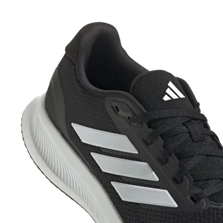 Adidas Runfalcon 5 Wide 'Black White' - IE0552 - ADIDAS