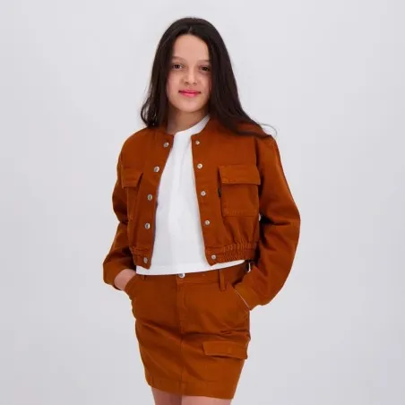Workwear cropped jacket fille - KONTAKT