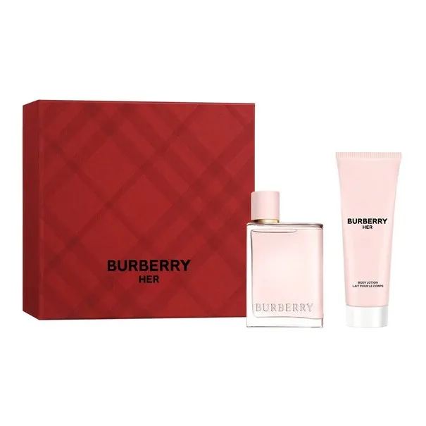 Coffret Her Eau De Parfum Femme Burberry 50ml + Lait De Corps 75ml - BURBERRY