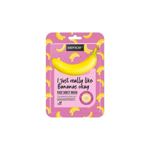 Masque visage Lissant Sence  FACIAL SHEET YOU ARE MY ONE IN A MELON 20ML - SENCE