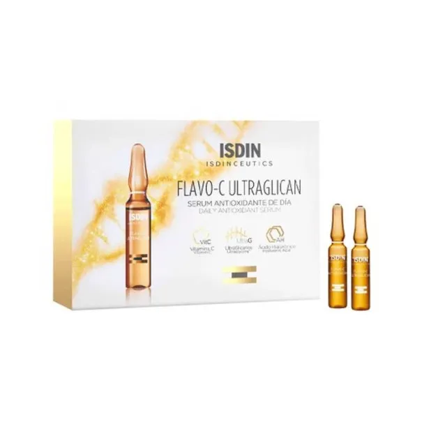 ISDIN ISDINCEUTICS FLAVO C ULTRAGLICAN ANTIOXYDANT ET HYDRATANT 30 UNIDOSES DE 2ML - ISDIN