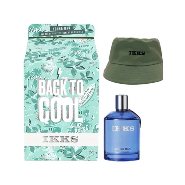 IKKS  Coffret Back To Cool Homme Eau de Toilette 100Ml + Chapeau - IKKS