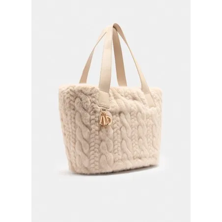 Sac hobo grand format en imitation fourrure AF5154-E0305 - LIU.JO