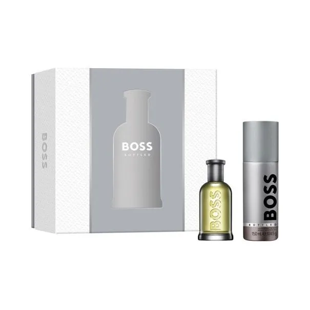 Coffret eau de toilette Hommes HUGO BOSS - Bottled Eau de Toilette 50ml + Deodorant 150ml - Hugo boss