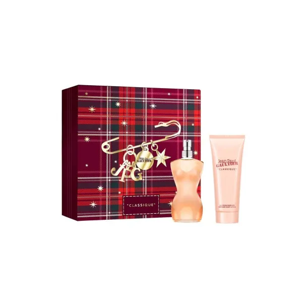 JEAN PAUL GAULTIER Coffret Classique - Lait Corps + Eau de Toilette + Vaporisateur 50ml - JEAN PAUL GAULTIER