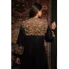 Kaftan Jumana C Noir - Tresors de mimi