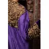 Kaftan Jumana Mauve - Tresors de mimi