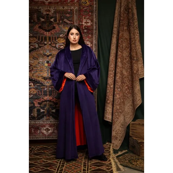 Kimono Mahira Mauve - Tresors de mimi