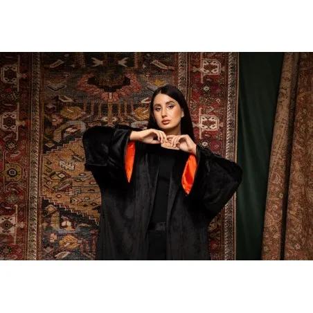 Kimono Mahira Noir - Tresors de mimi