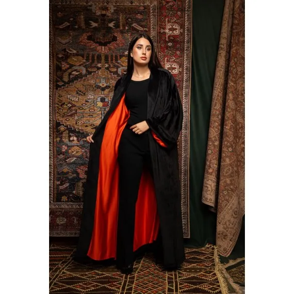Kimono Mahira Noir - Tresors de mimi
