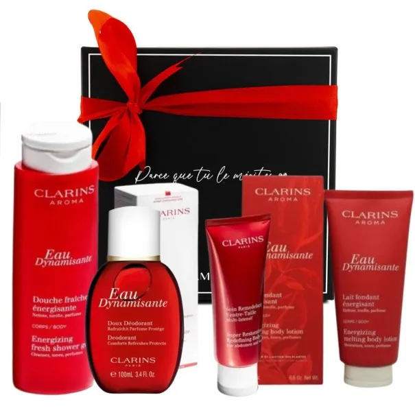 Pack cadeau Femme CLARINS – RITUEL CORPS ET ÉNERGIE - PACK