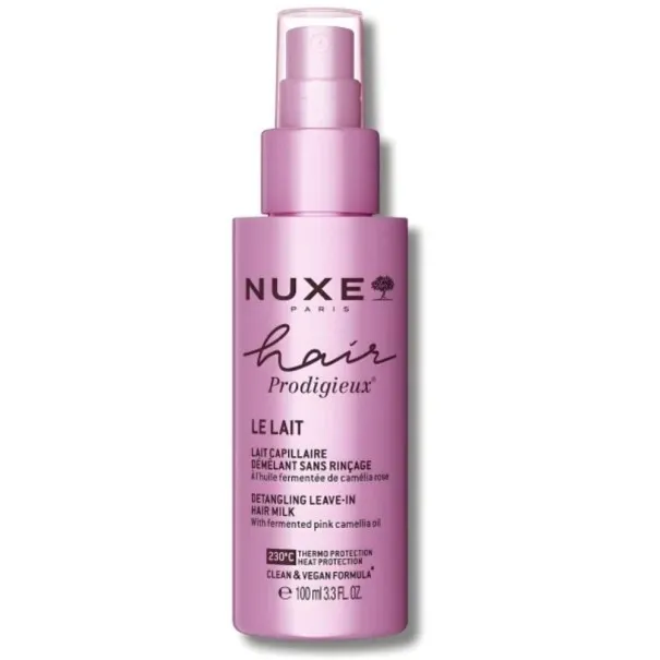 Lait Cheveux NUXE  HAIR PRODUGIEUX - LE LAIT DEMELANT SANS RINCAGE 100ML - NUXE