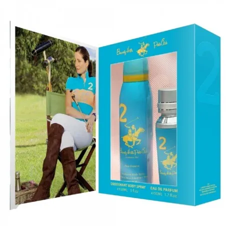 U.S. POLO – Coffret Club Sport Femme Eau de Toilette 50Ml+ Deodorant N°2 - BEVERLY HILLS POLO CLUB