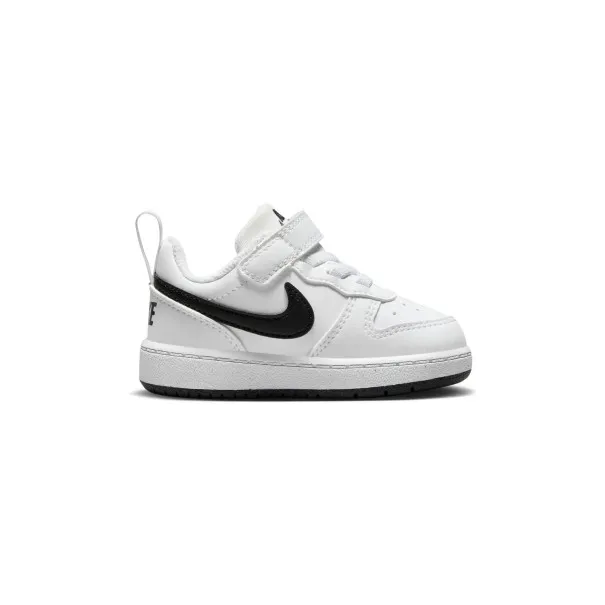 Baskets bébé Court Borough Low Recraft – Blanc Noir - NIKE