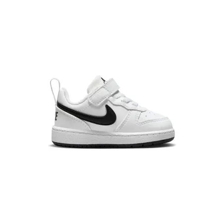 Baskets bébé Court Borough Low Recraft – Blanc Noir - NIKE