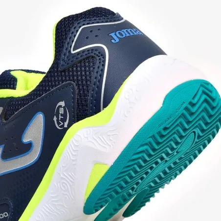 Chaussures de padel & tennis enfants JOMA Master 1000 jr 2503 bleu marine - JOMA