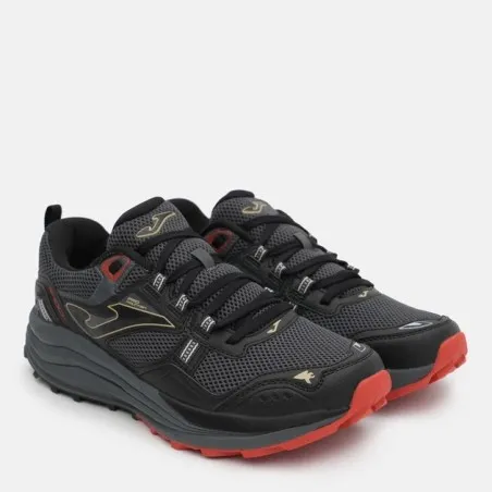Chaussures JOMA Shock homme 2422 noir rouge - JOMA