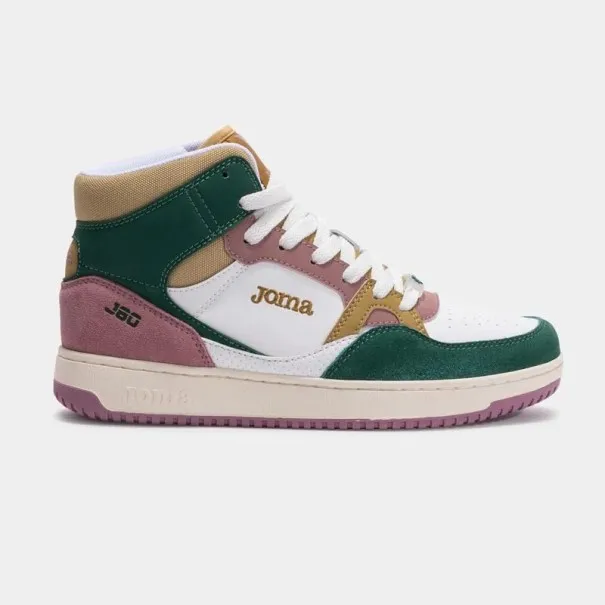 Basket Casual Femme JOMA C.j80 2516 blanc vert - JOMA