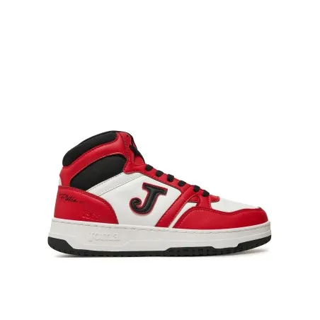 Basket JOMA C.platea mid homme 2406 blanc rouge - JOMA