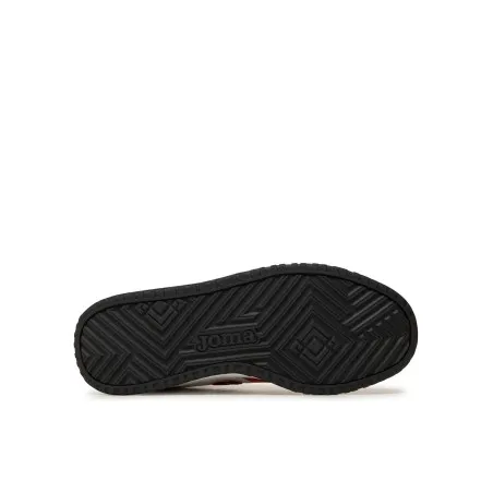 Basket JOMA C.platea mid homme 2406 blanc rouge - JOMA