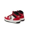 Basket JOMA C.platea mid homme 2406 blanc rouge - JOMA