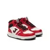 Basket JOMA C.platea mid homme 2406 blanc rouge - JOMA