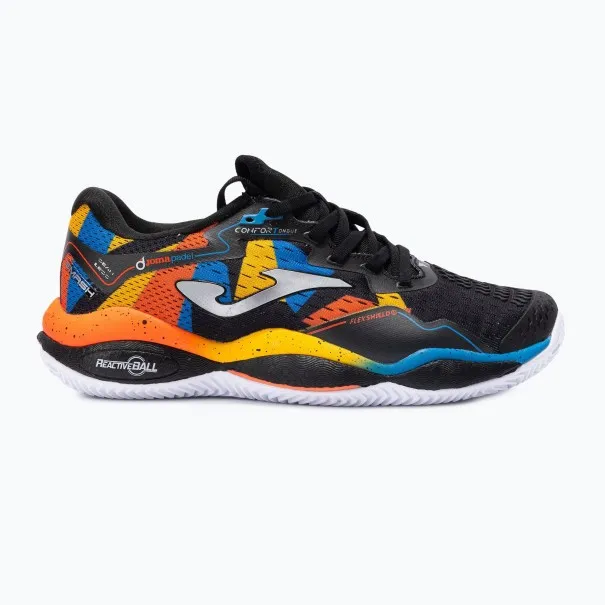 Chaussures JOMA Smash men 2531 noir rouge orange - JOMA