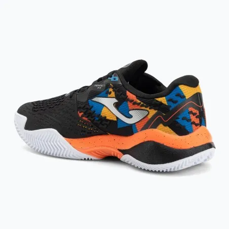 Chaussures JOMA Smash men 2531 noir rouge orange - JOMA