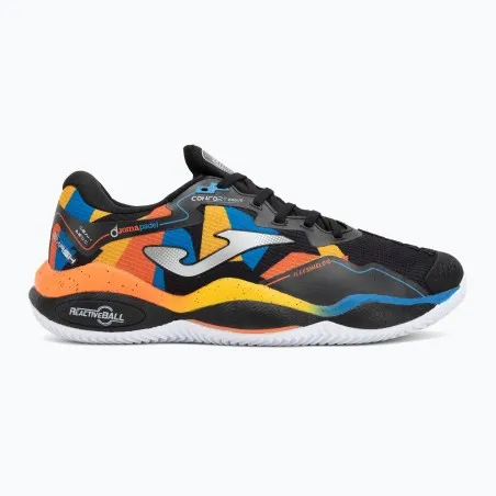 Chaussures JOMA Smash men 2531 noir rouge orange - JOMA