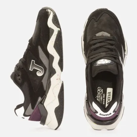 Basket Casuam femme JOMA Vitaly 2501 noir - JOMA