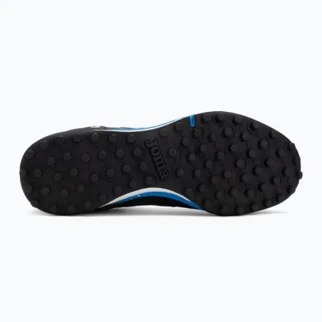 Chaussures de football JOMA TOP FLEX REBOUND 2501 BLACK TURF - JOMA