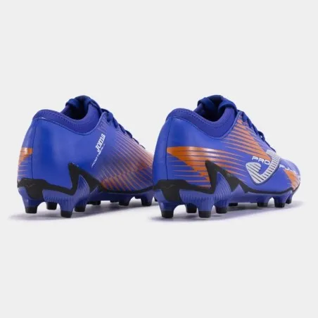 Chaussures de football hommes JOMA Propulsion 2404 royal orange terrain ferme - JOMA