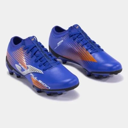 Chaussures de football hommes JOMA Propulsion 2404 royal orange terrain ferme - JOMA