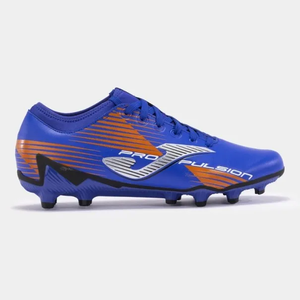 Chaussures de football hommes JOMA Propulsion 2404 royal orange terrain ferme - JOMA