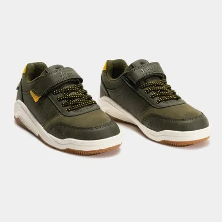 Basket Enfant JOMA J.jarama jr 2523 répulsif kaki - JOMA