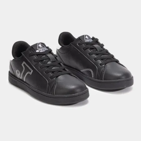 Basket Enfant JOMA Oasis jr 2501 noir blanc - JOMA